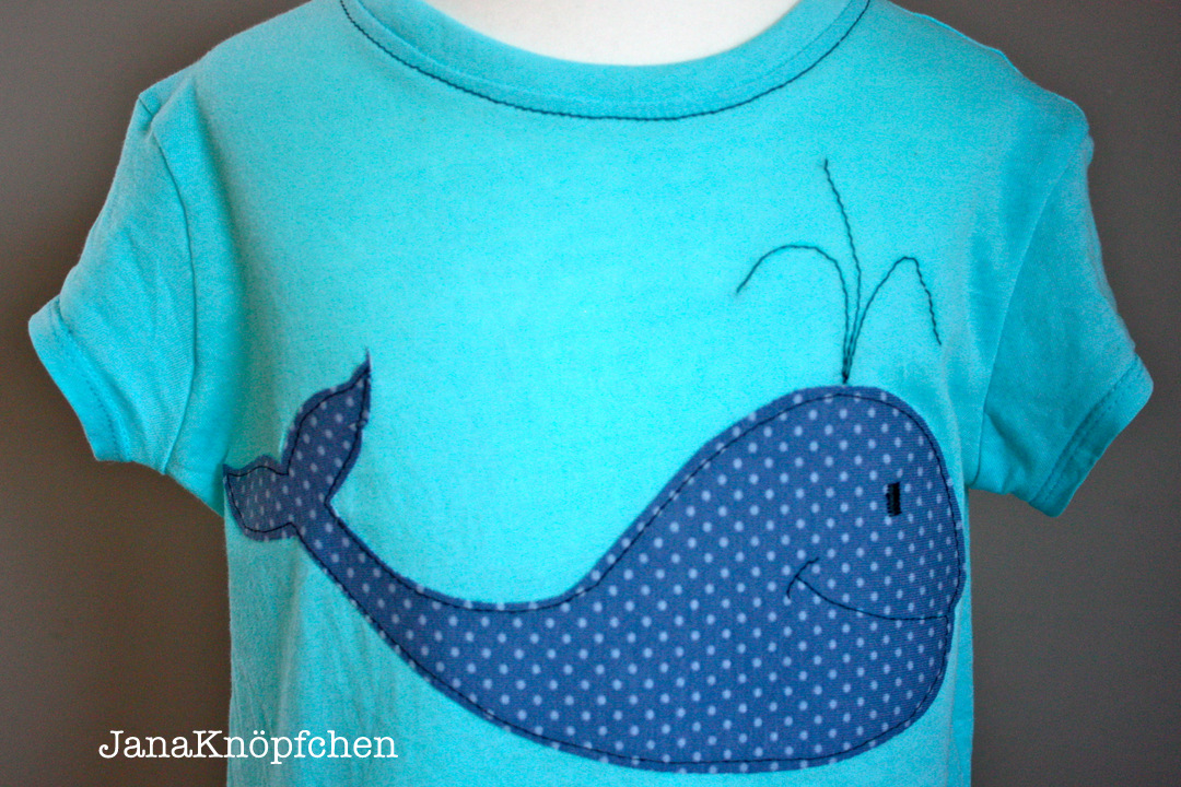 T-shirt Upcycling für Jungs - aus altem T-shirt ein neues T-shirt nähen. JanaKnöpfchen - Nähen für Jungs
